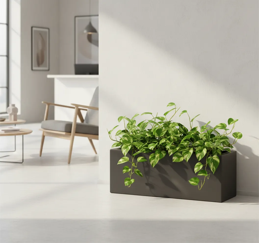 Rectangular Fiberglass Pot 1