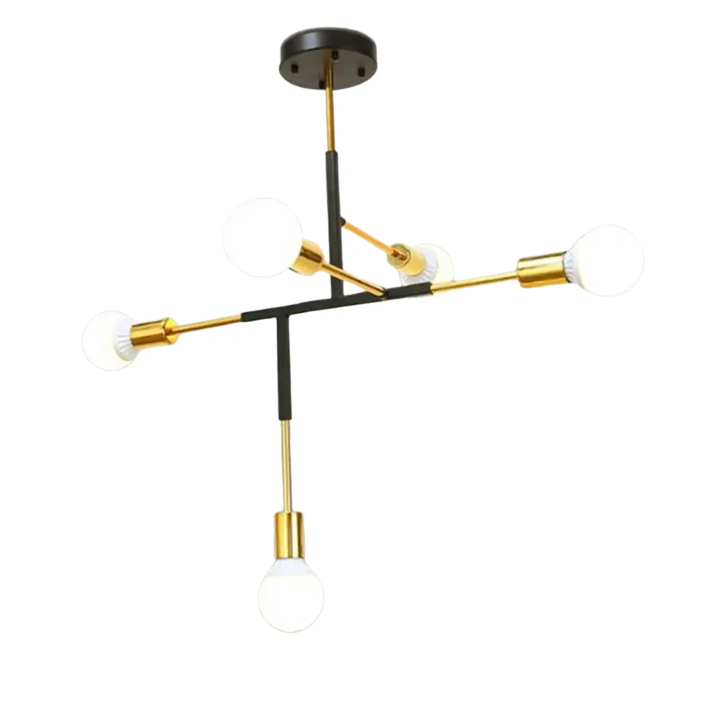 Ceiling Lamp-Black & Gold YL235 0