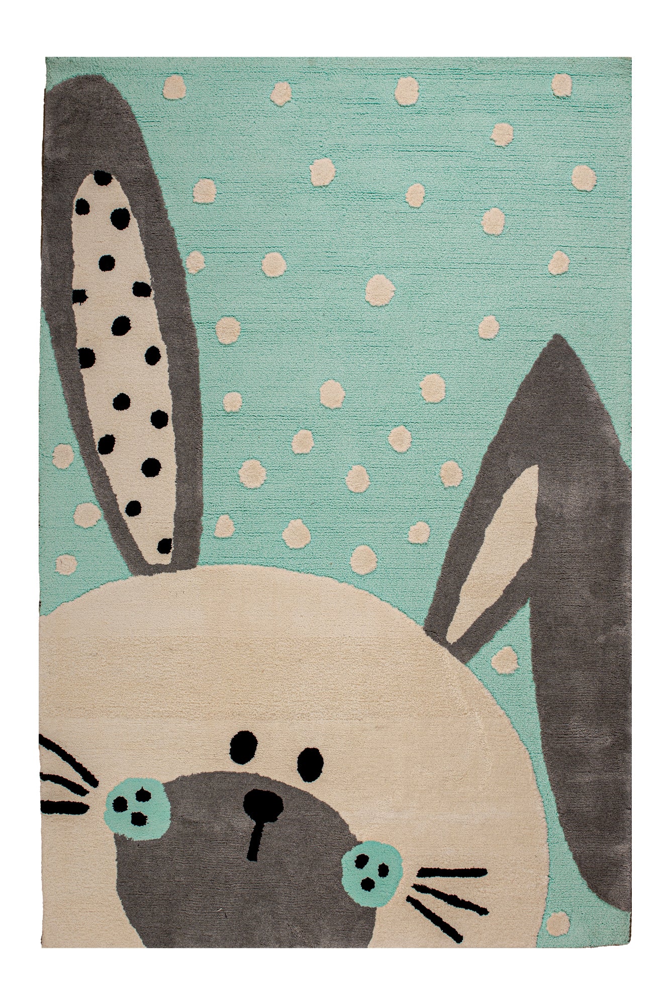 Bunny Bloom - Hand Tufted rug 1