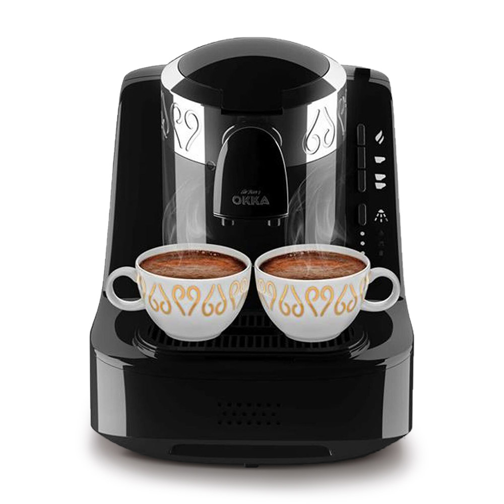 Arzum Okka  -Automatic Turkish Coffee Machine - Ok002 - Black & Chrome 0