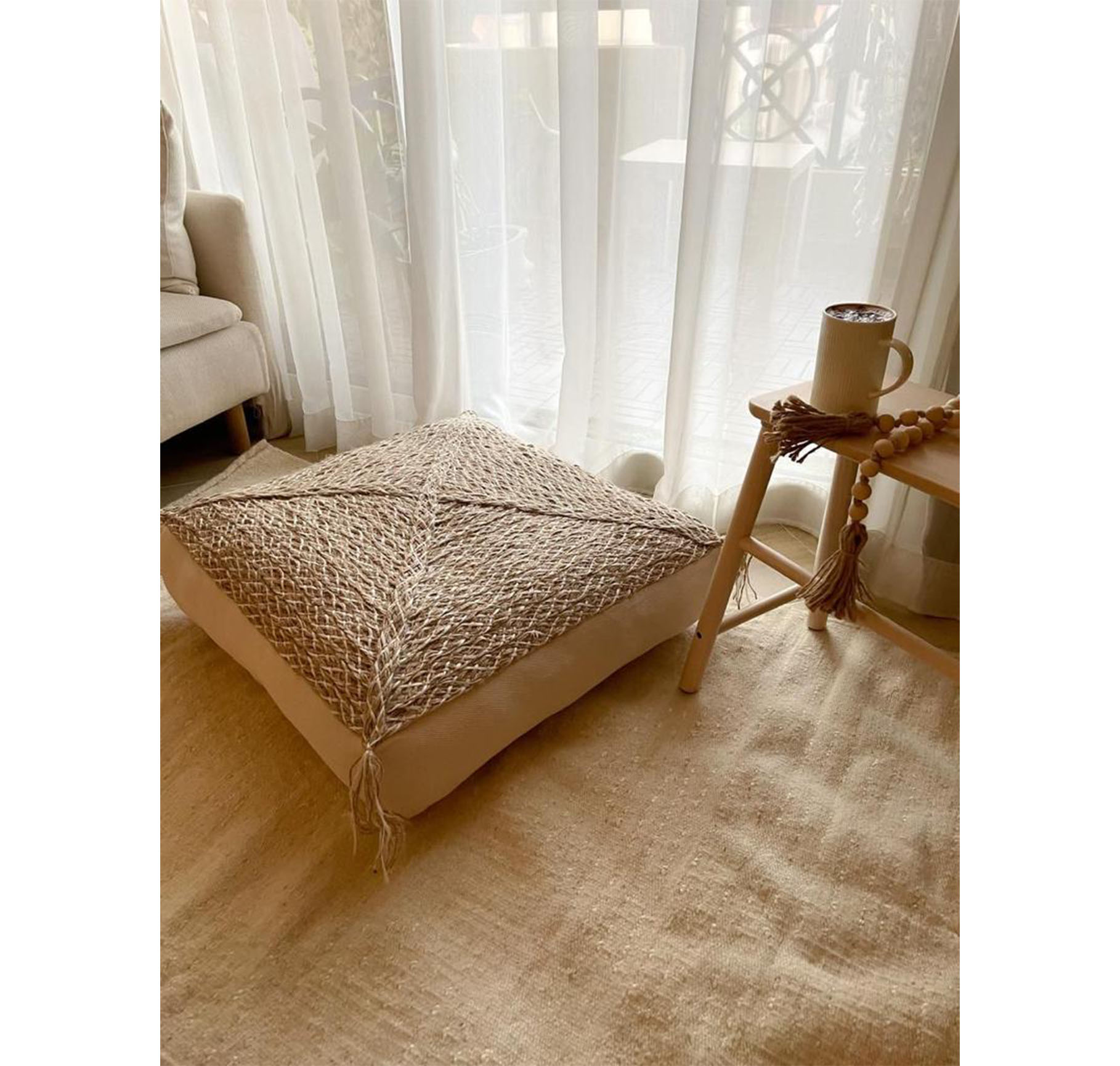 Kushan Squared Floor Cushion 1