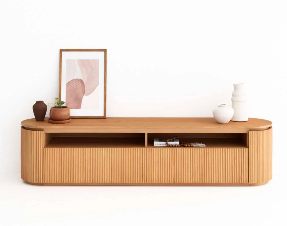 Merit TV Unit - Storage Units & Shelves - Durable Wood 0