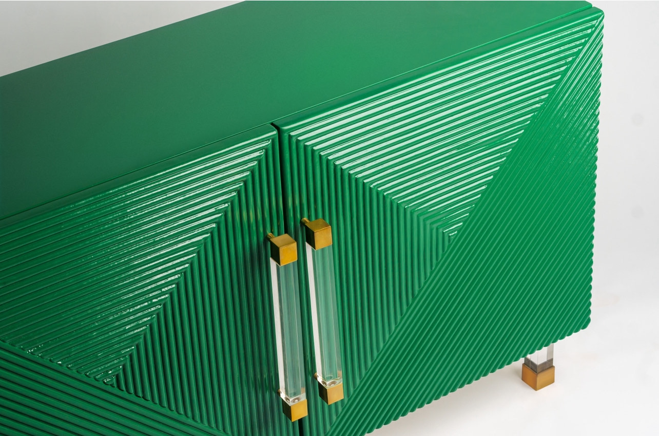 Emerald Green Sideboard 3
