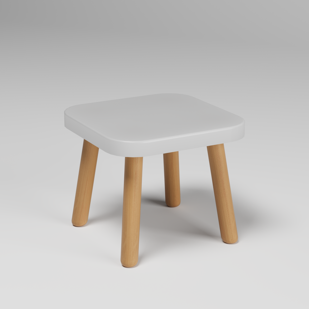 Aa - Simple Square Chair 0