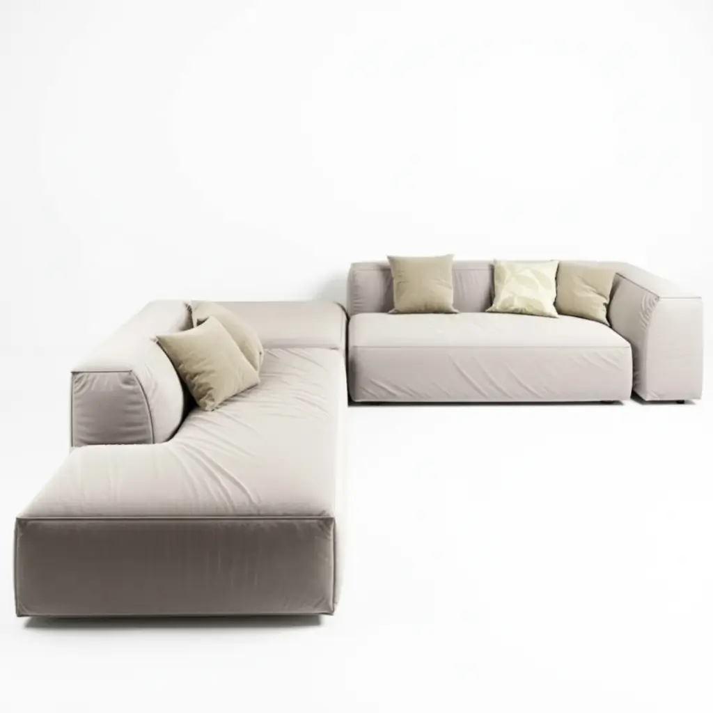 Lowri Modular L shape couch 0