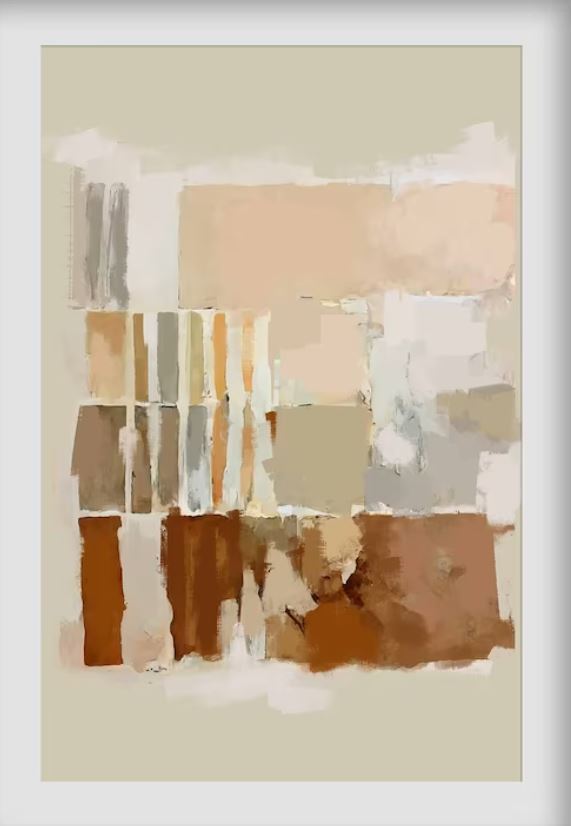 Earthy colors print 0