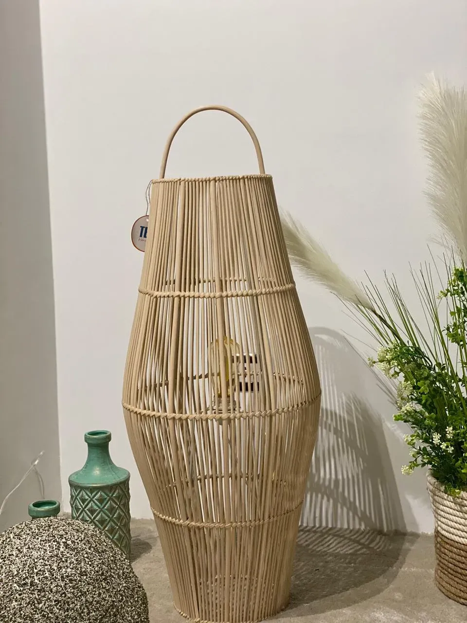 Boho Bamboo Floor Lamp - BA7 - Fl_Bo_Ba_017 1