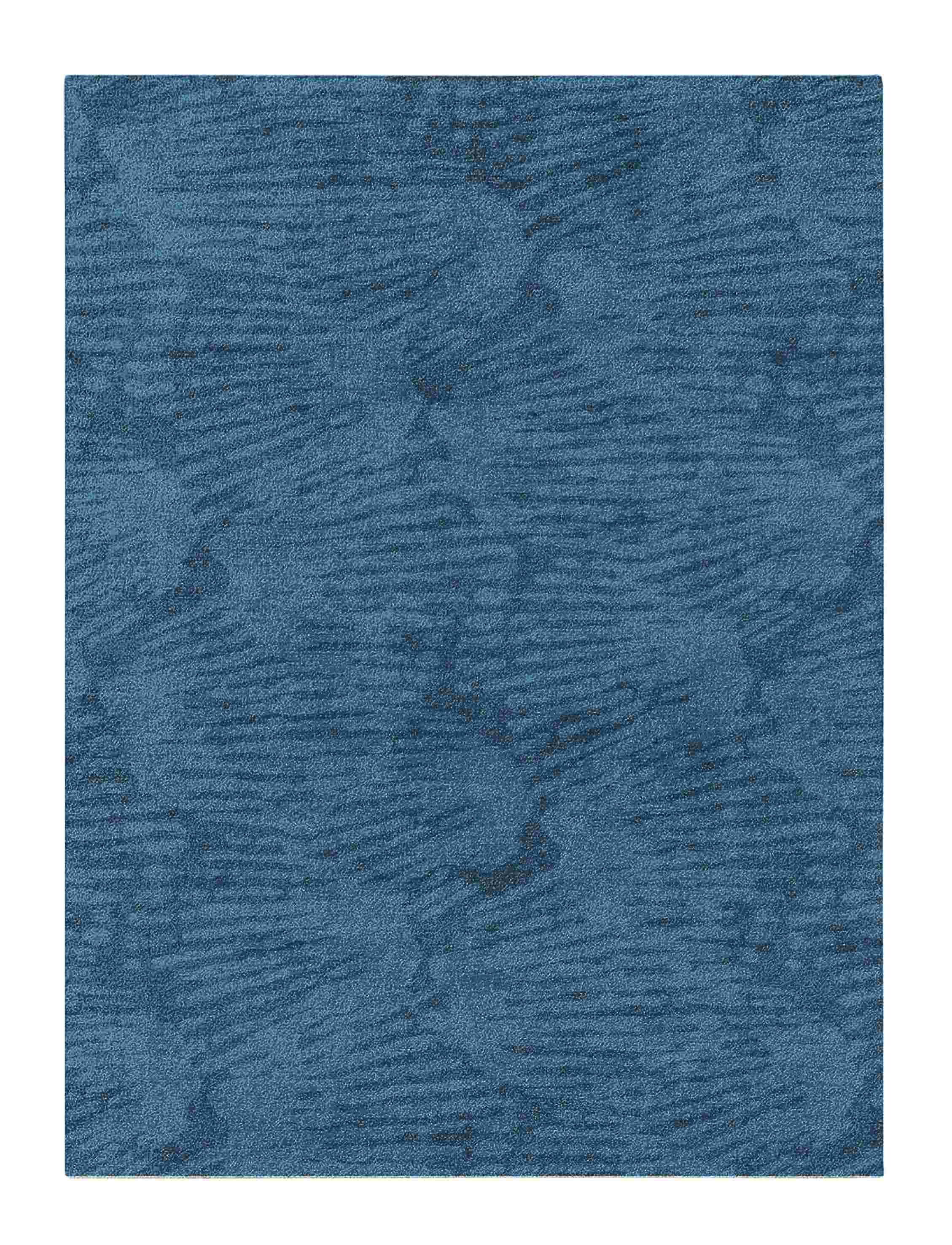 Fluke Rug - Beautiful Blend of Wool and Viscose with a Seashell-Inspired Design 1
