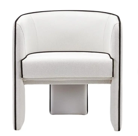 Charles Chair-Hippo203 - In Natural Wood & Upholstered Body 2
