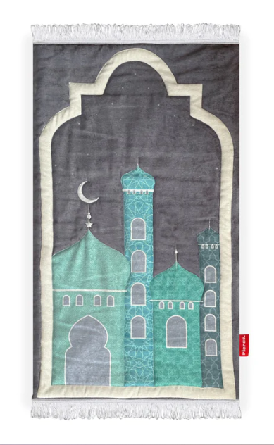 سجادة صلاة المسجد - ملونة image