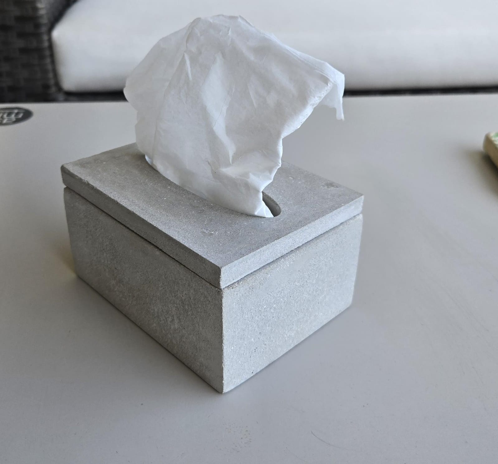 Concrete Tissue Box 0