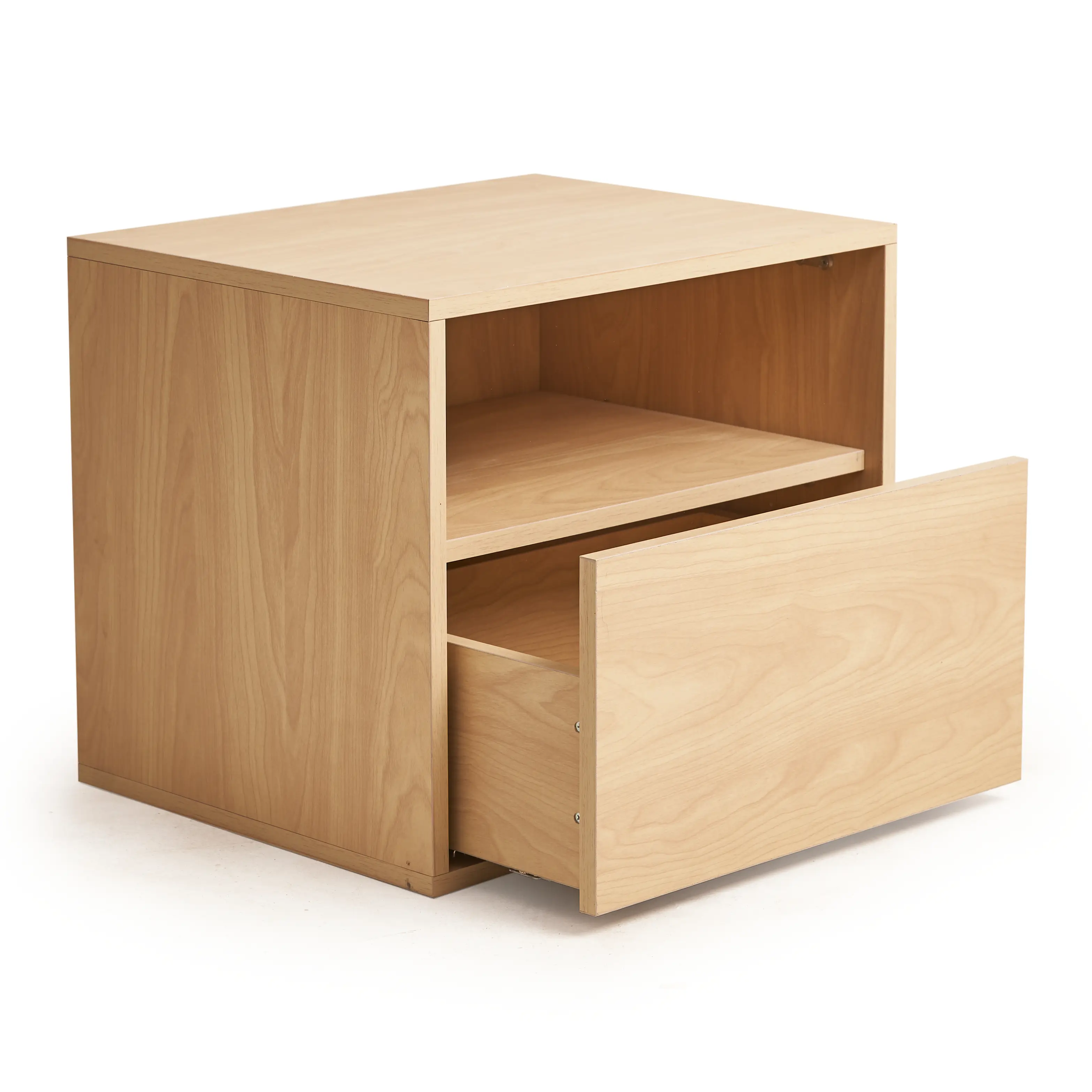 Zayna Laminated Wood Nightstand 2