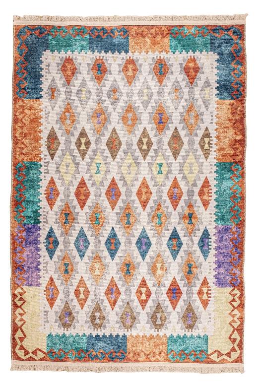 Badawi Digital Woven Rug Multicolor 0