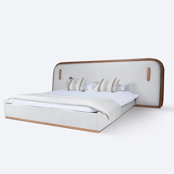 Haven Bed Pine and Oak Wood Frame 0