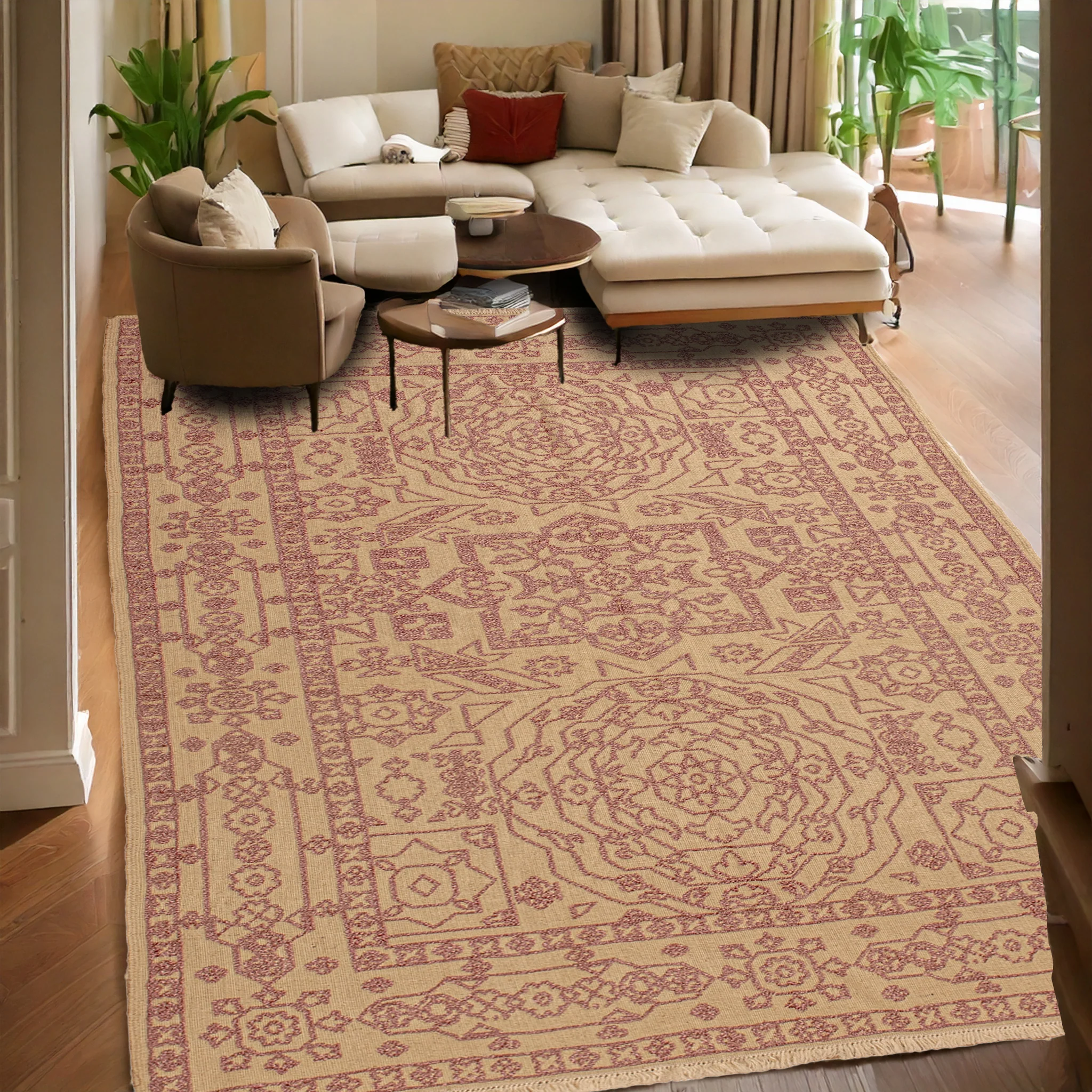Halqa Threads - Handmade Rug 2