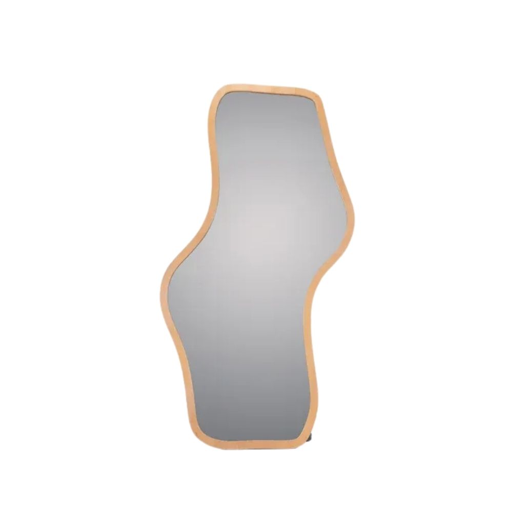 Lilly Abstract Mirror With Unique Vase Design 0
