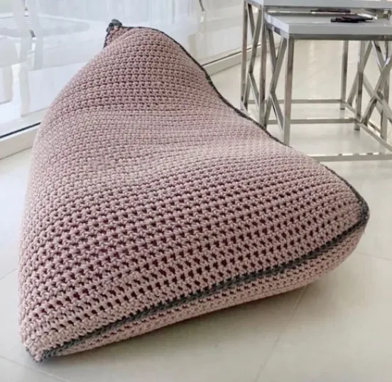Kade Lounger - Premium Crochet Piece - Triangle Design 1