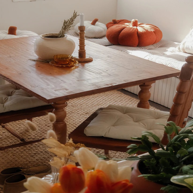 Pumpkin Cushion - Terracotta 2