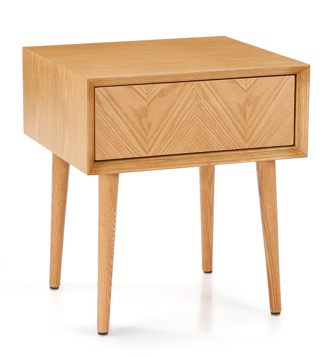 Night Table with Slanted Legs & 1 Drawer 0