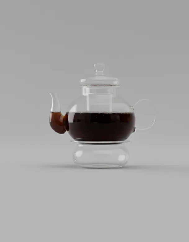 Glass Teapot 0