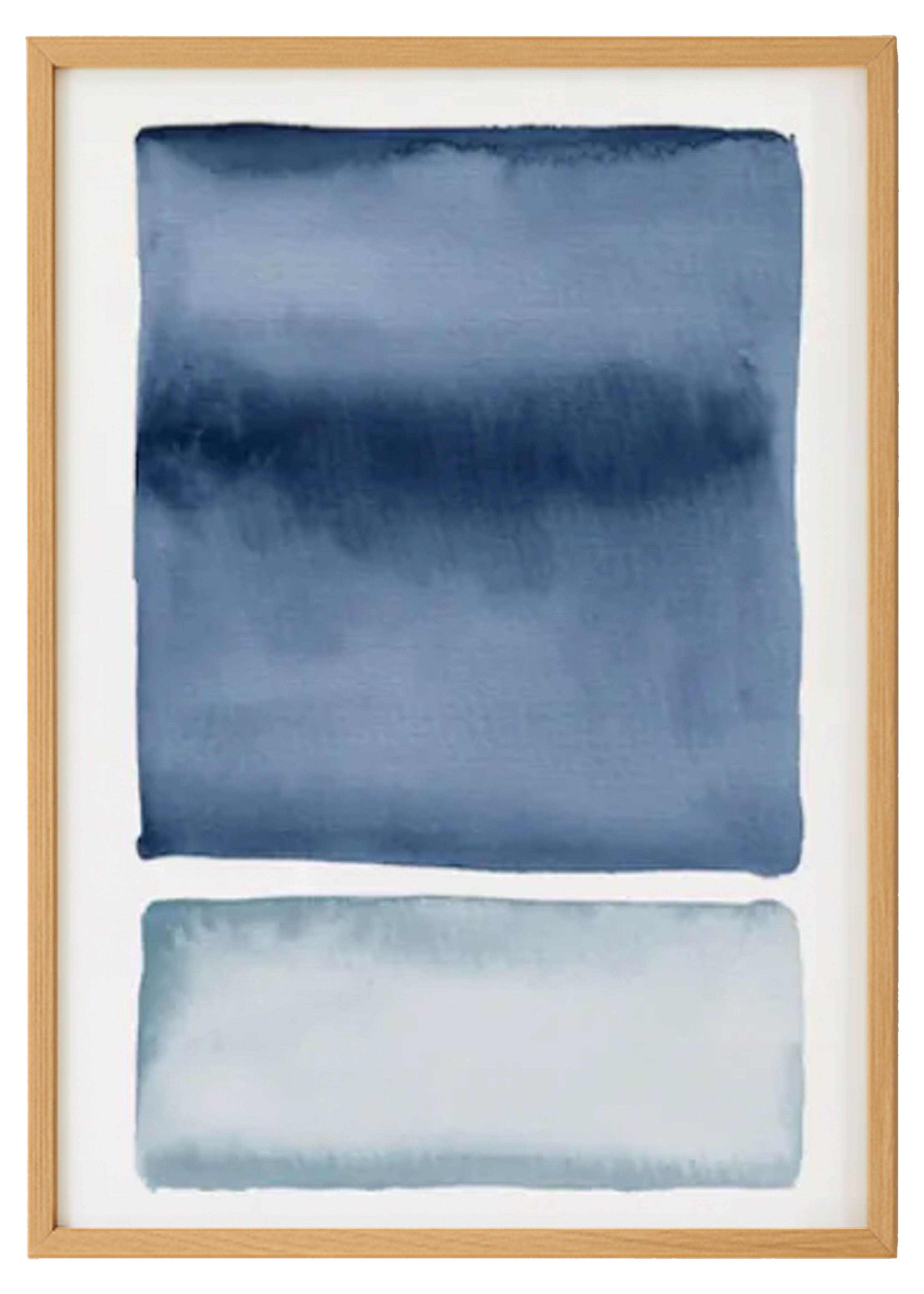 Blue Watercolor Print 0