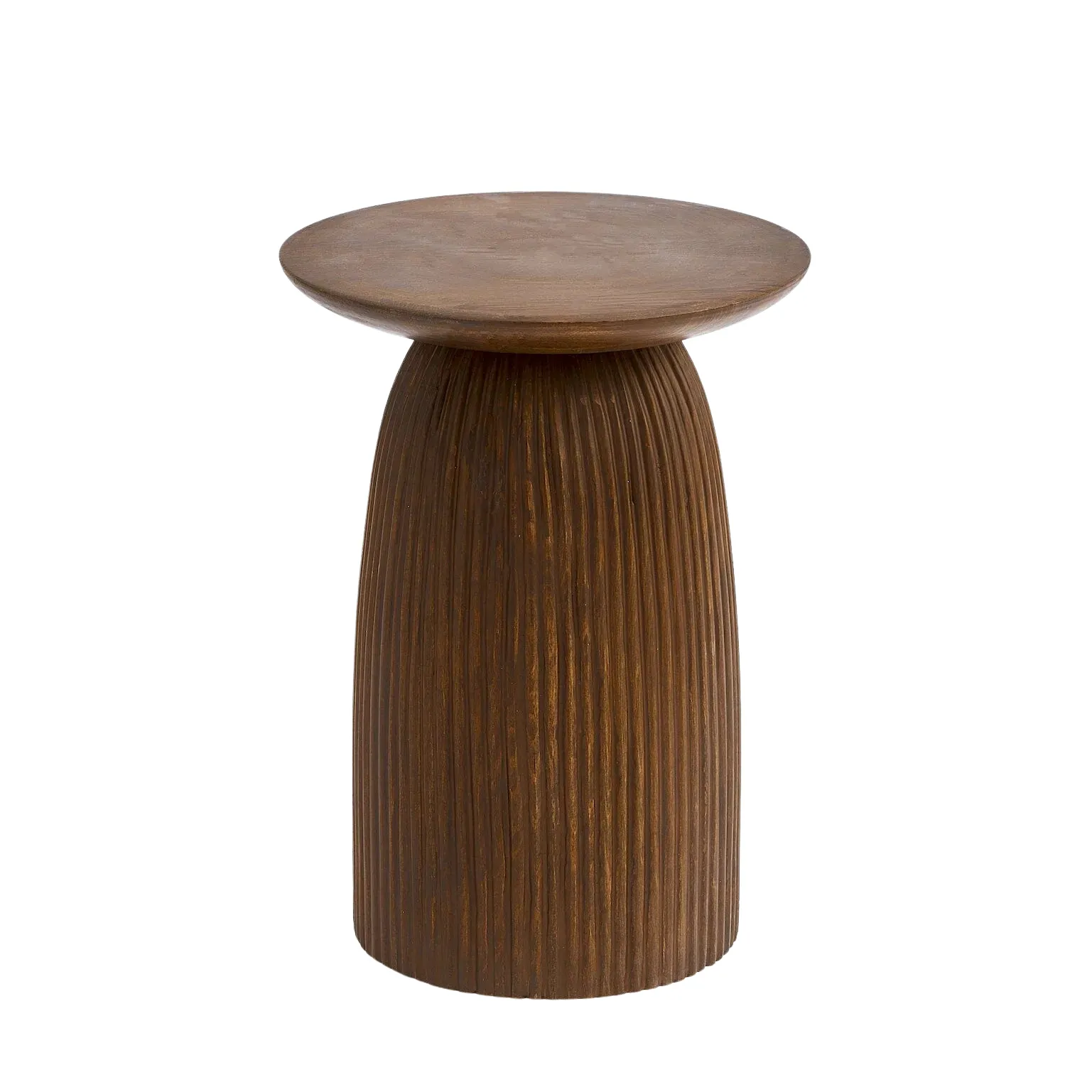 Hats Off - Side Table - Massive Beech Wood - Round Design