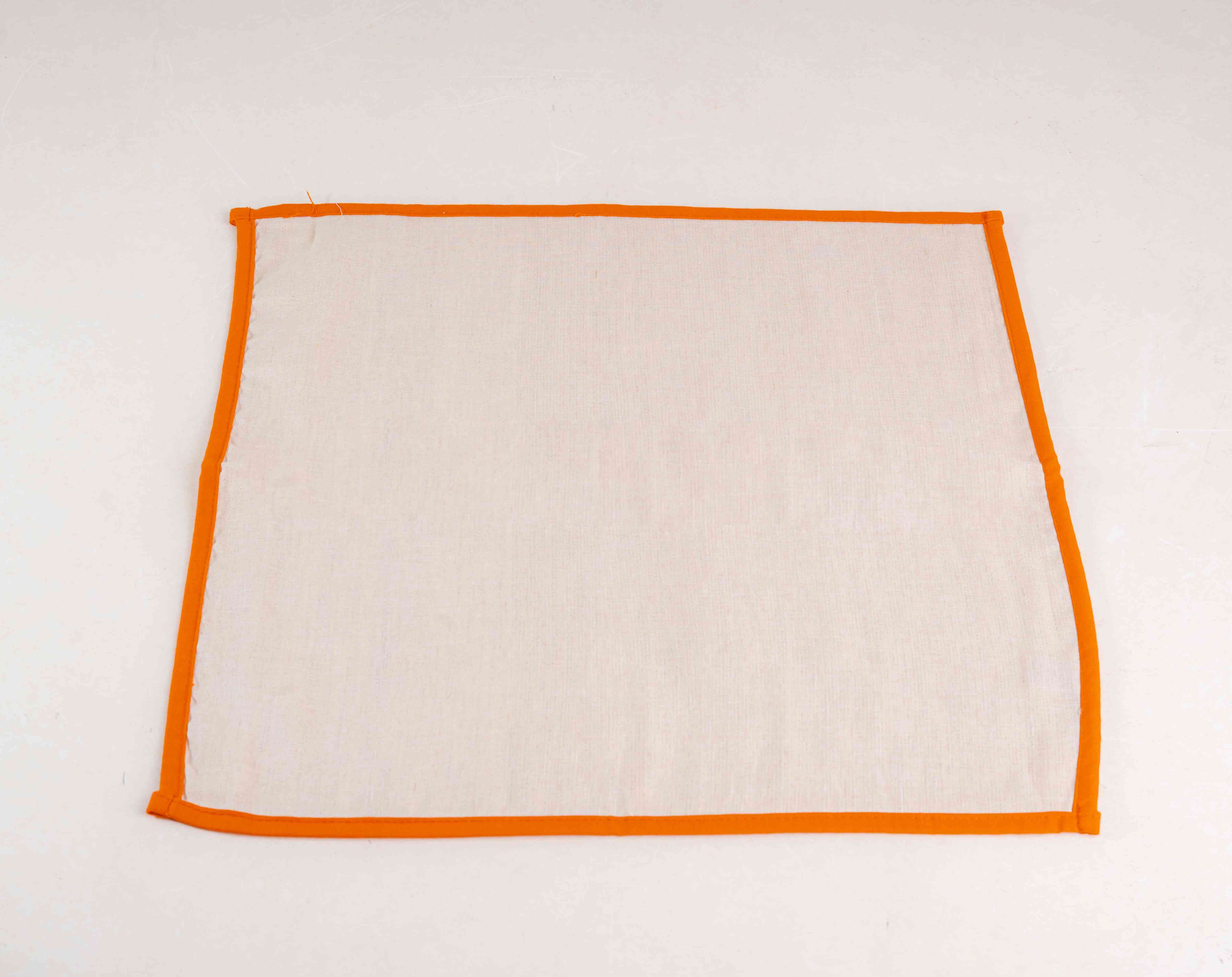 Cloth with Orange Border 3