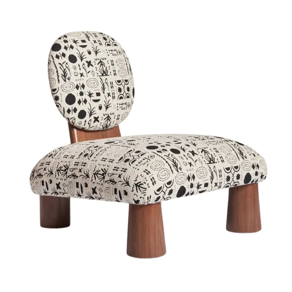 Orren - Statement Chair - Upholstered With Printed Boucle 0