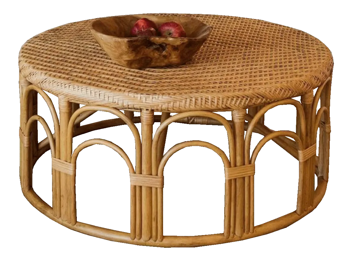 Amber Bamboo Coffee Table 0