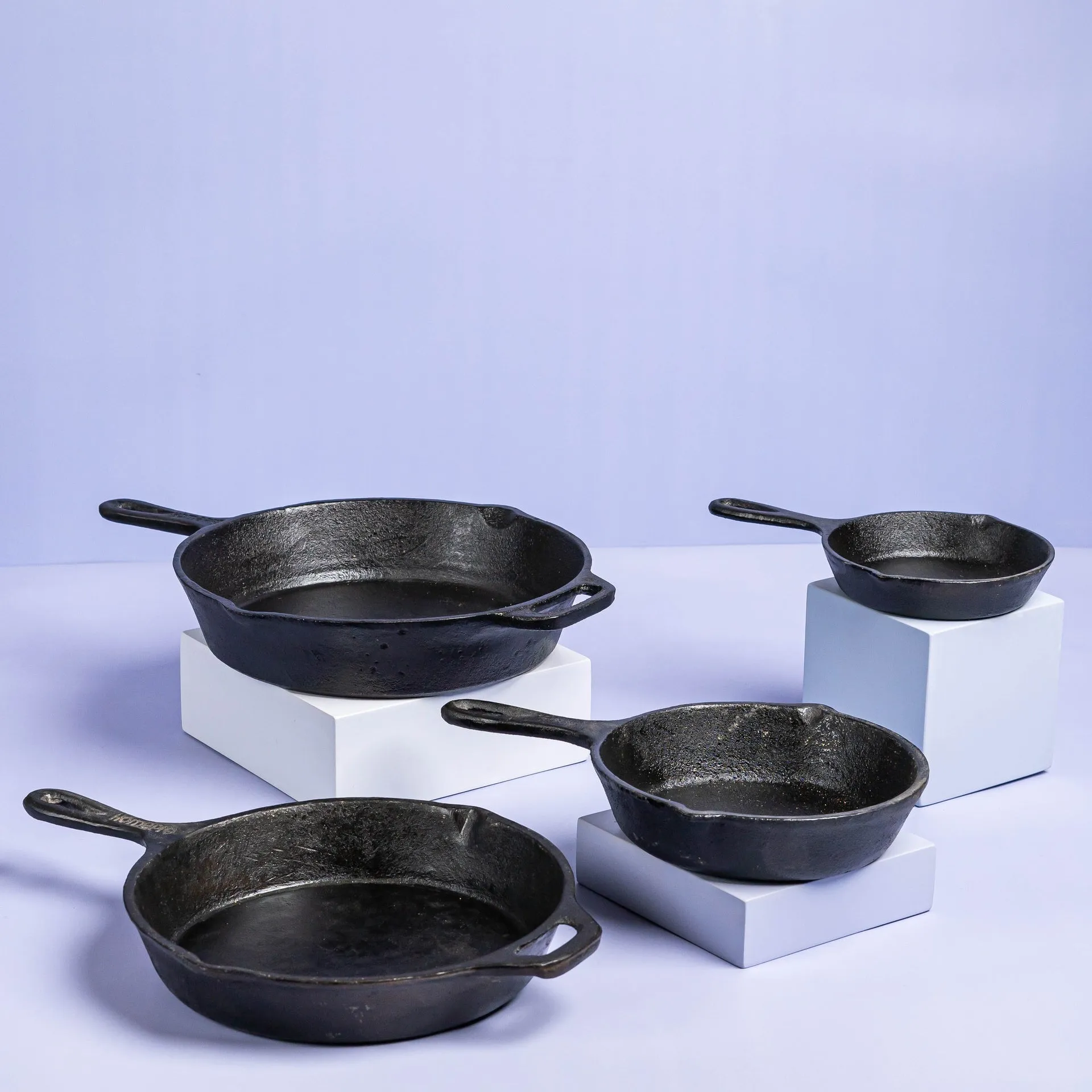 Cast-Iron-Pan Full Set 0