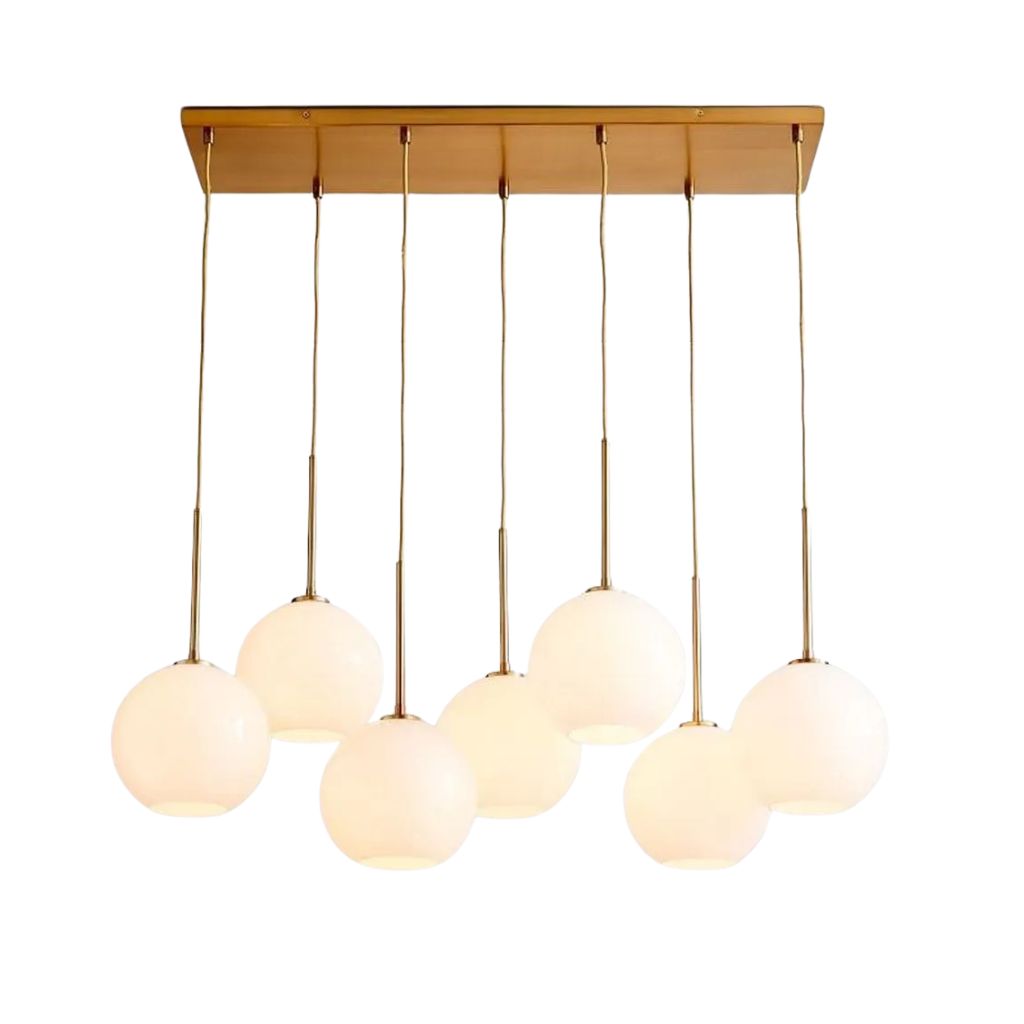 Hana Ceiling Lamp - Gold & White - YLS.YL556-3B 0