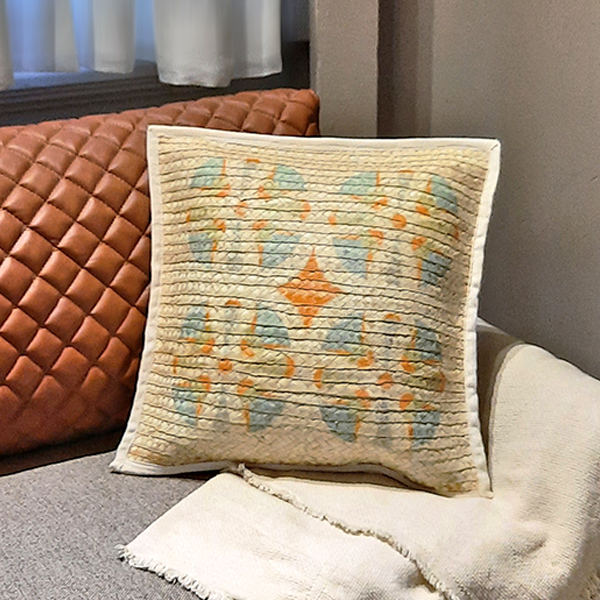 Lotus Motif cushion 1