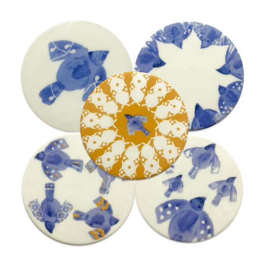 Birdies Coaster (Pair) 4