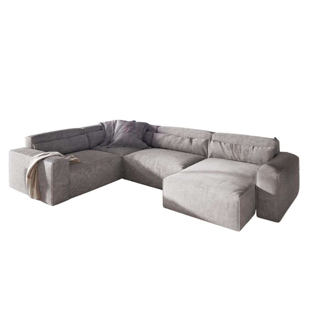 Naomi U - Shape Sofa - Hippo 186 0