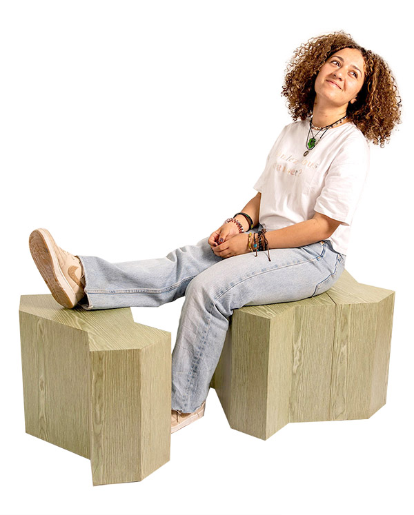 Mamluk-Inspired Modular Bench Set – Islamic Design 3