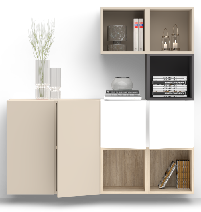Cube wall unit 0