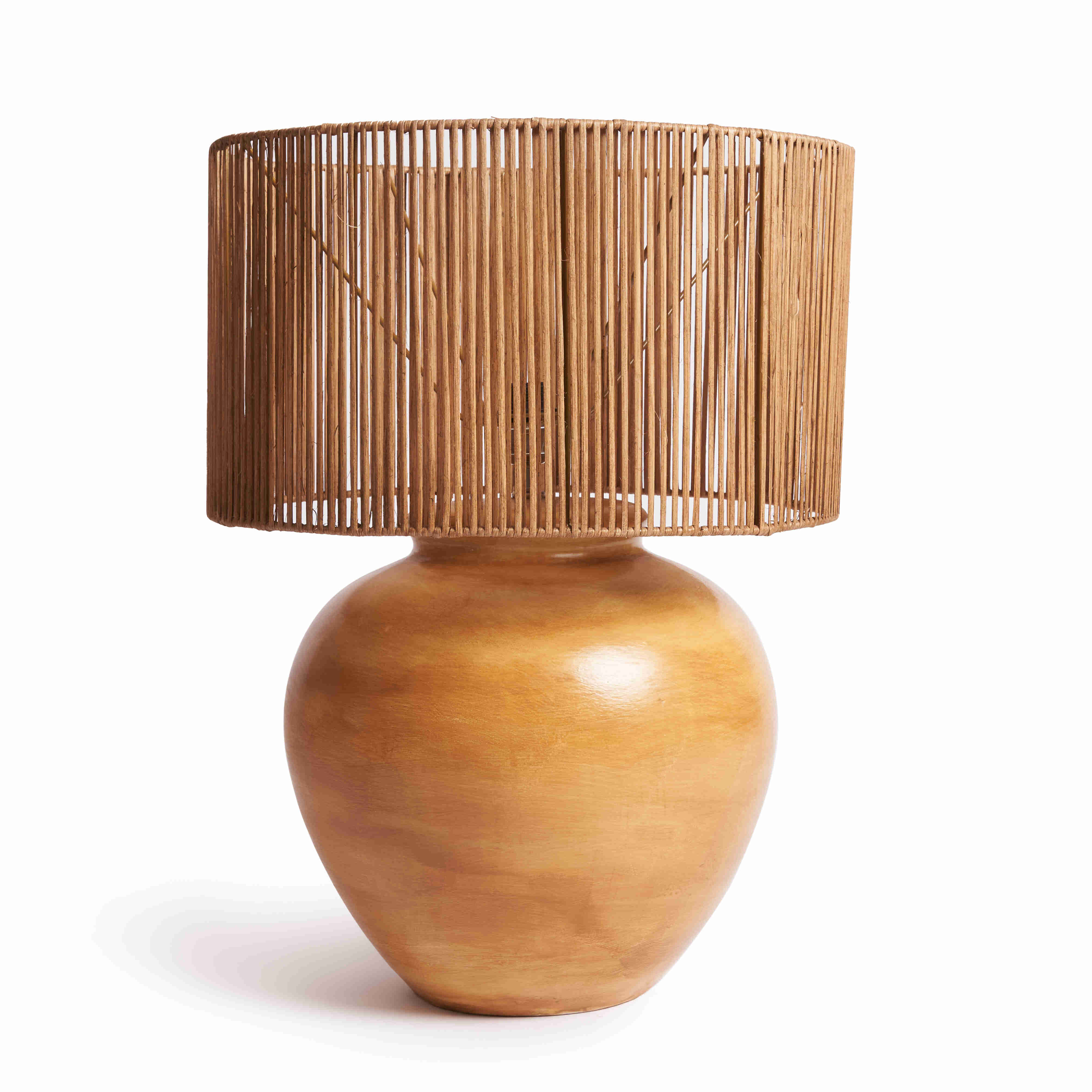 Large Sun Table Lamp - Camel 0