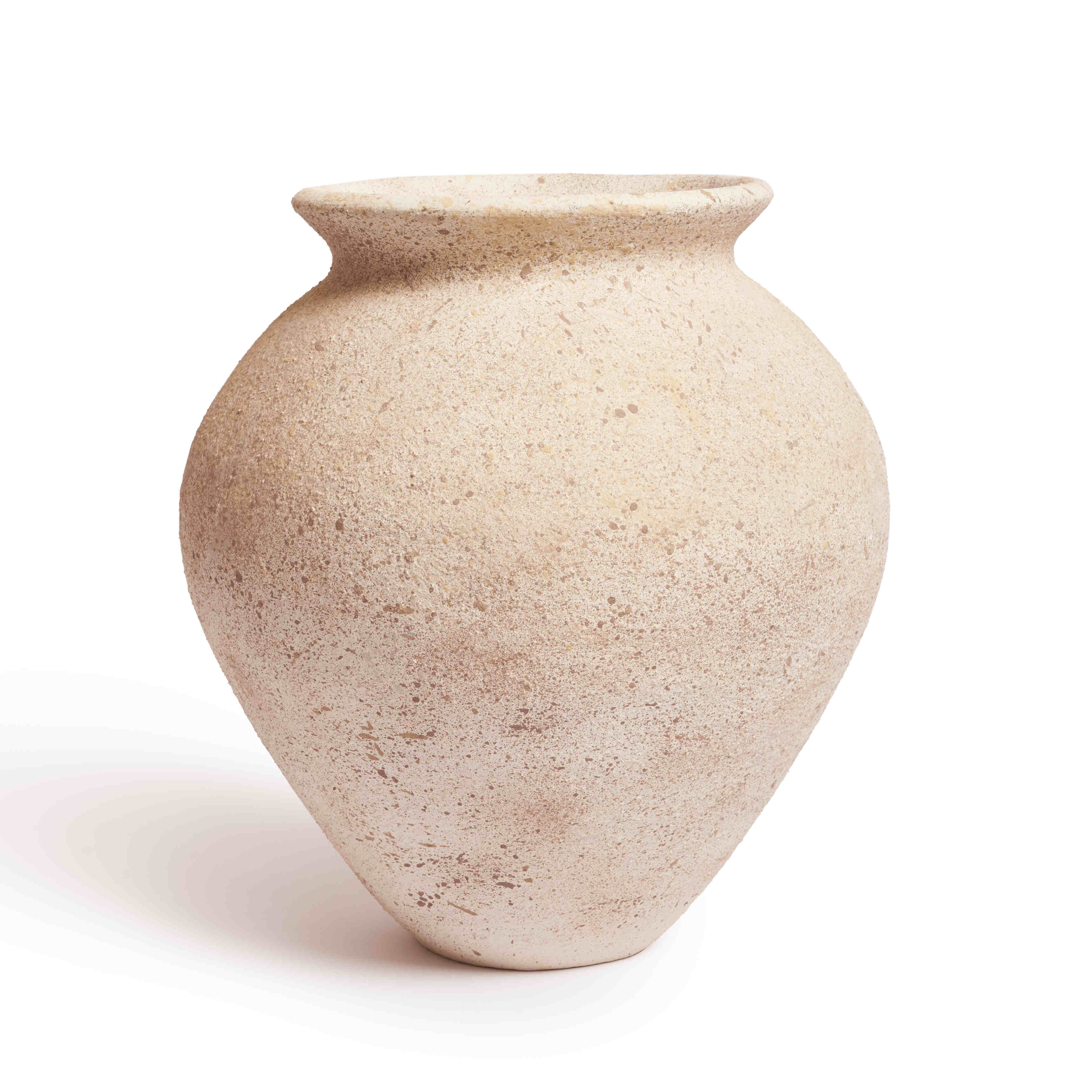 Round Tapered Sandstone Vase image