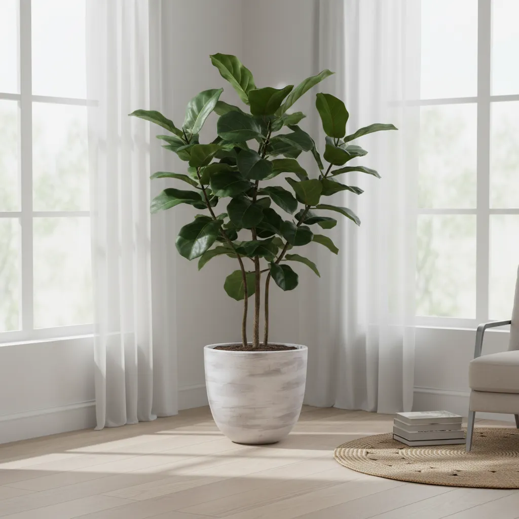 Concrete Decorative Plant Pot - 40 cm 1