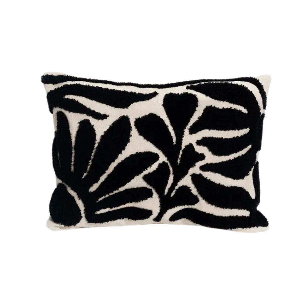Muse Cushion – Abstract Tufted Floral Design 0