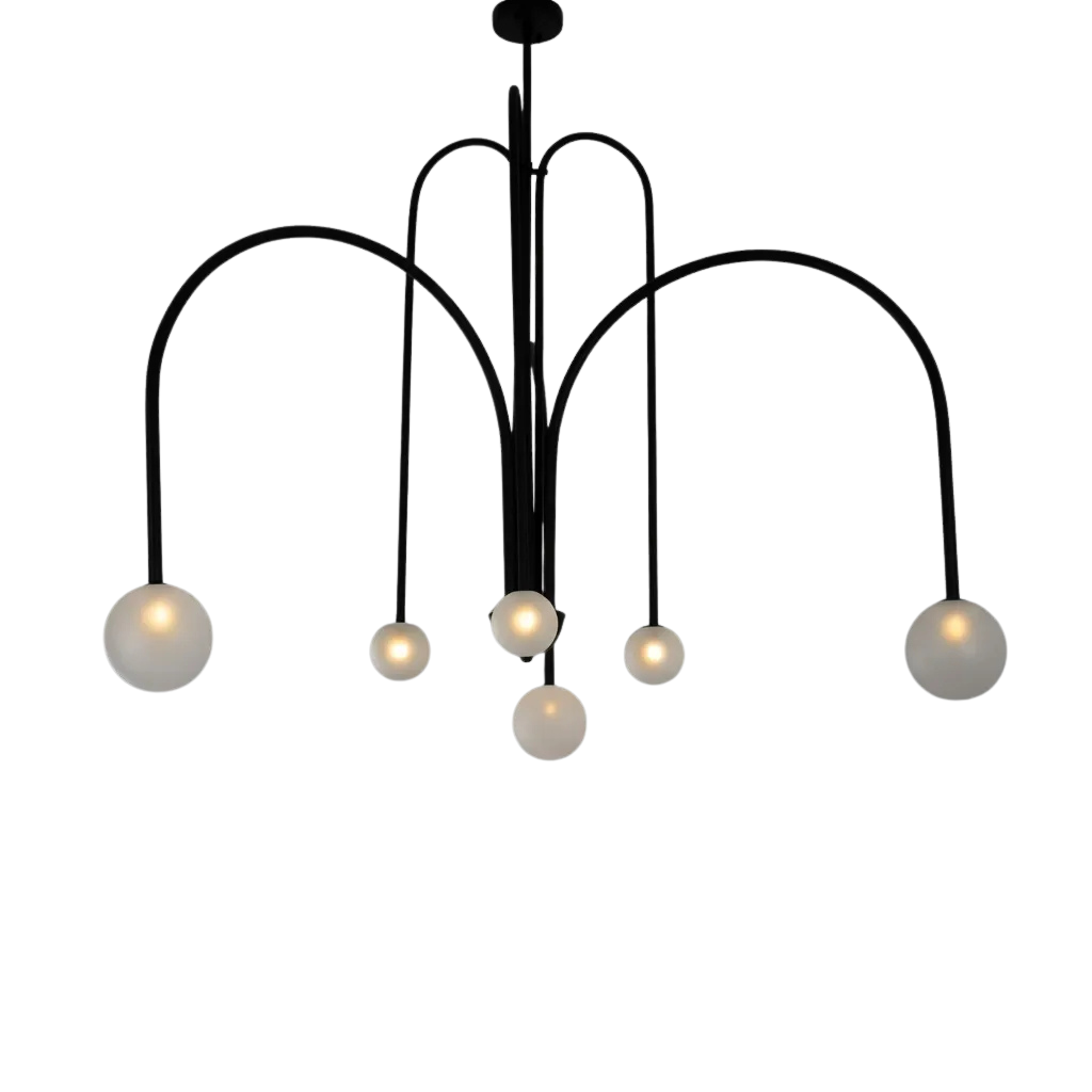 Orbit Canopy Black Chandelier - YL-C-2835 0