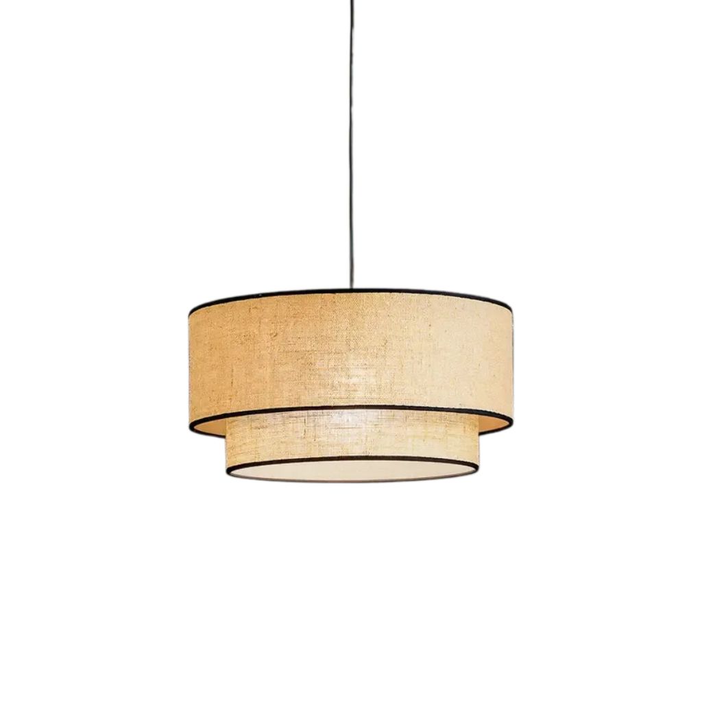 Ellen Modern Ceiling Lamp Beige & Black - YLM018 0