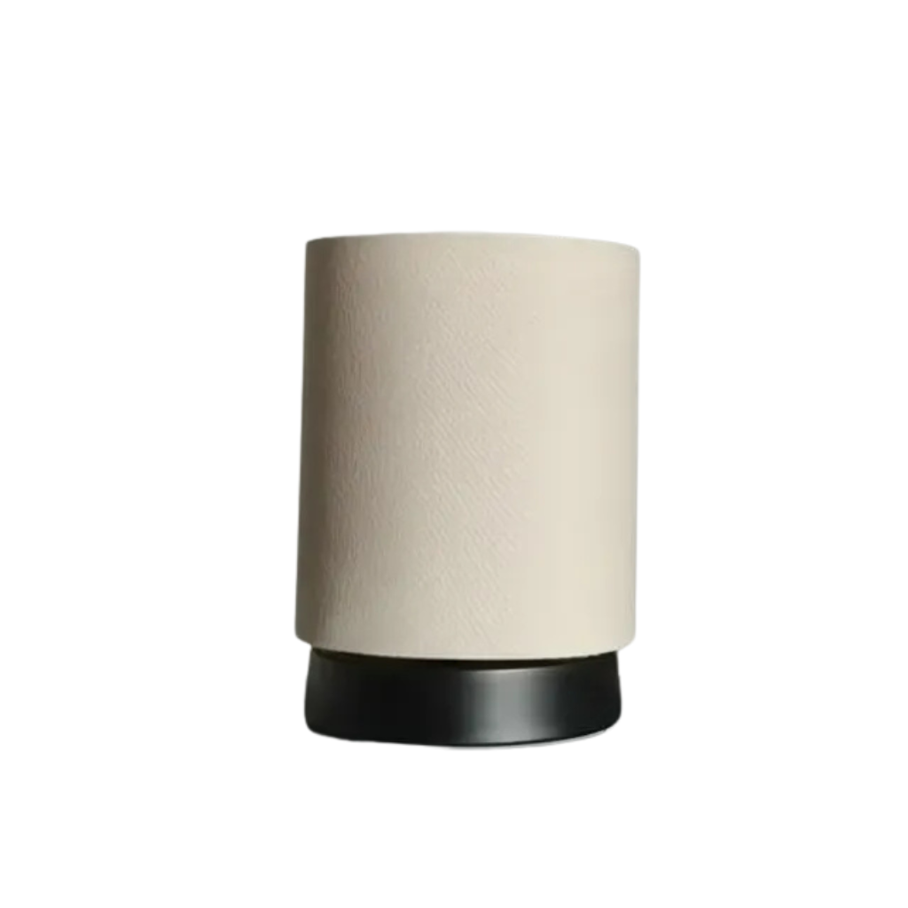 Cylindrical Decorative Object with Woven Texture - YL-T-2730 0