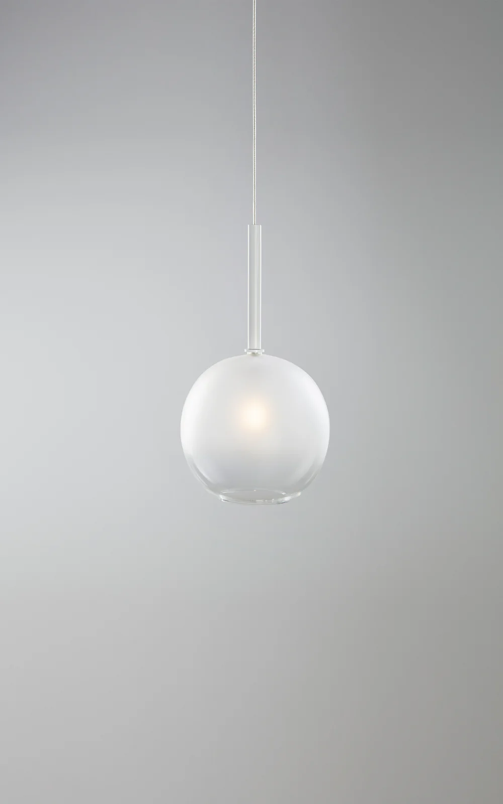 Blow Frosted Suspension - Small - White 0