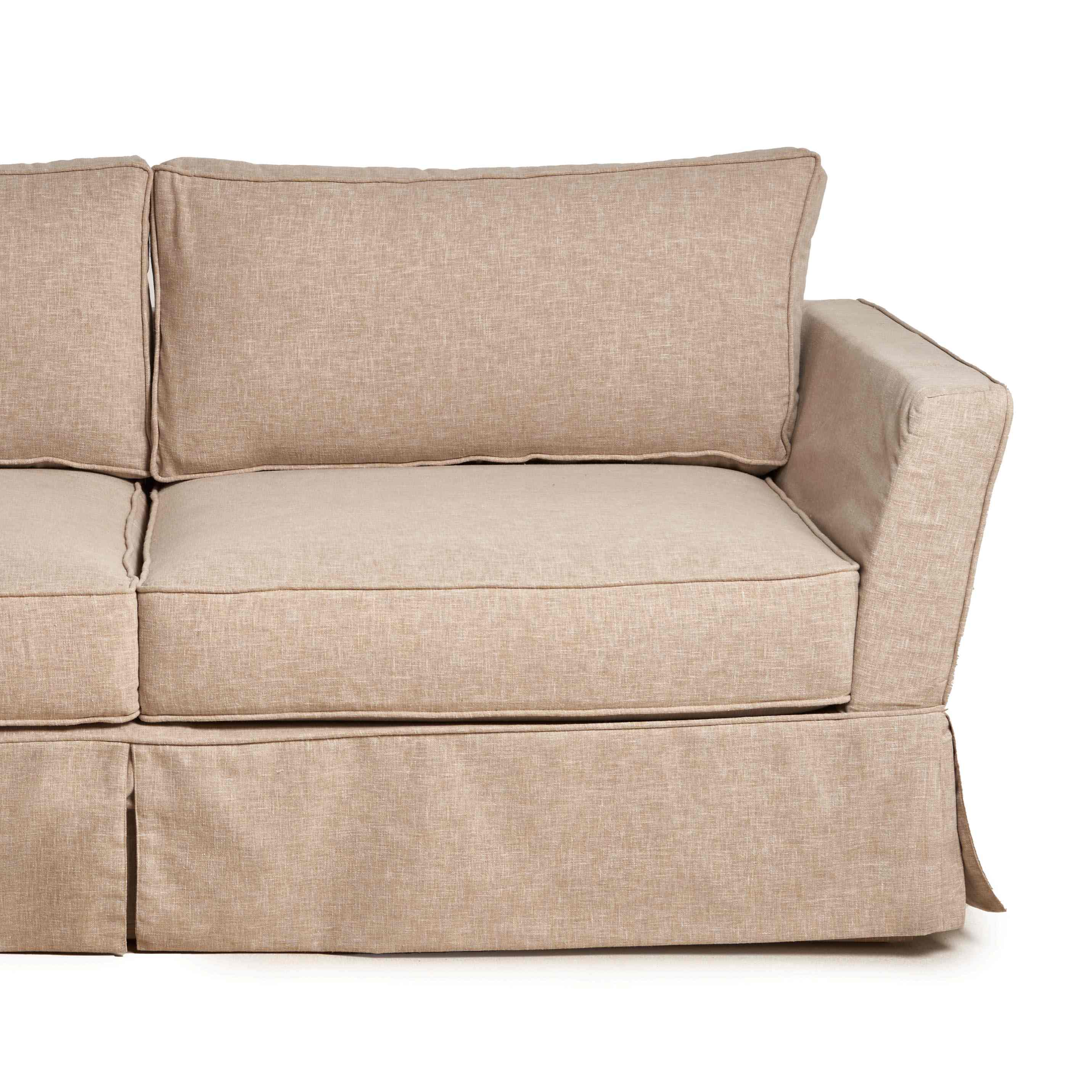 Gaia 2 Seater Slip Cover Sofa 2