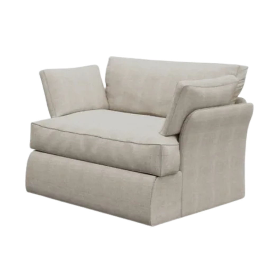 Plush Loveseat - Fully Upholstered
