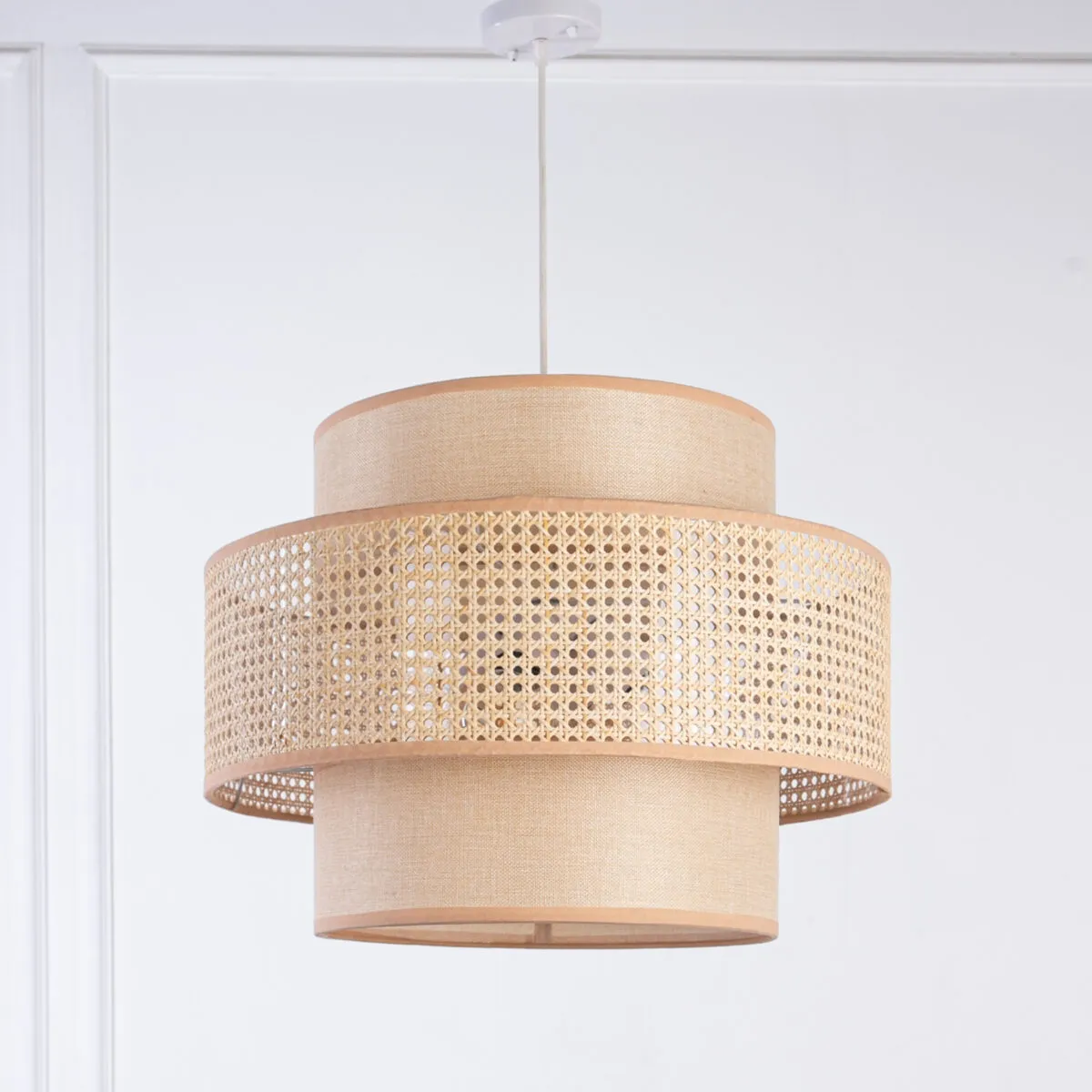 boho rattan pendant lamp BL14 0