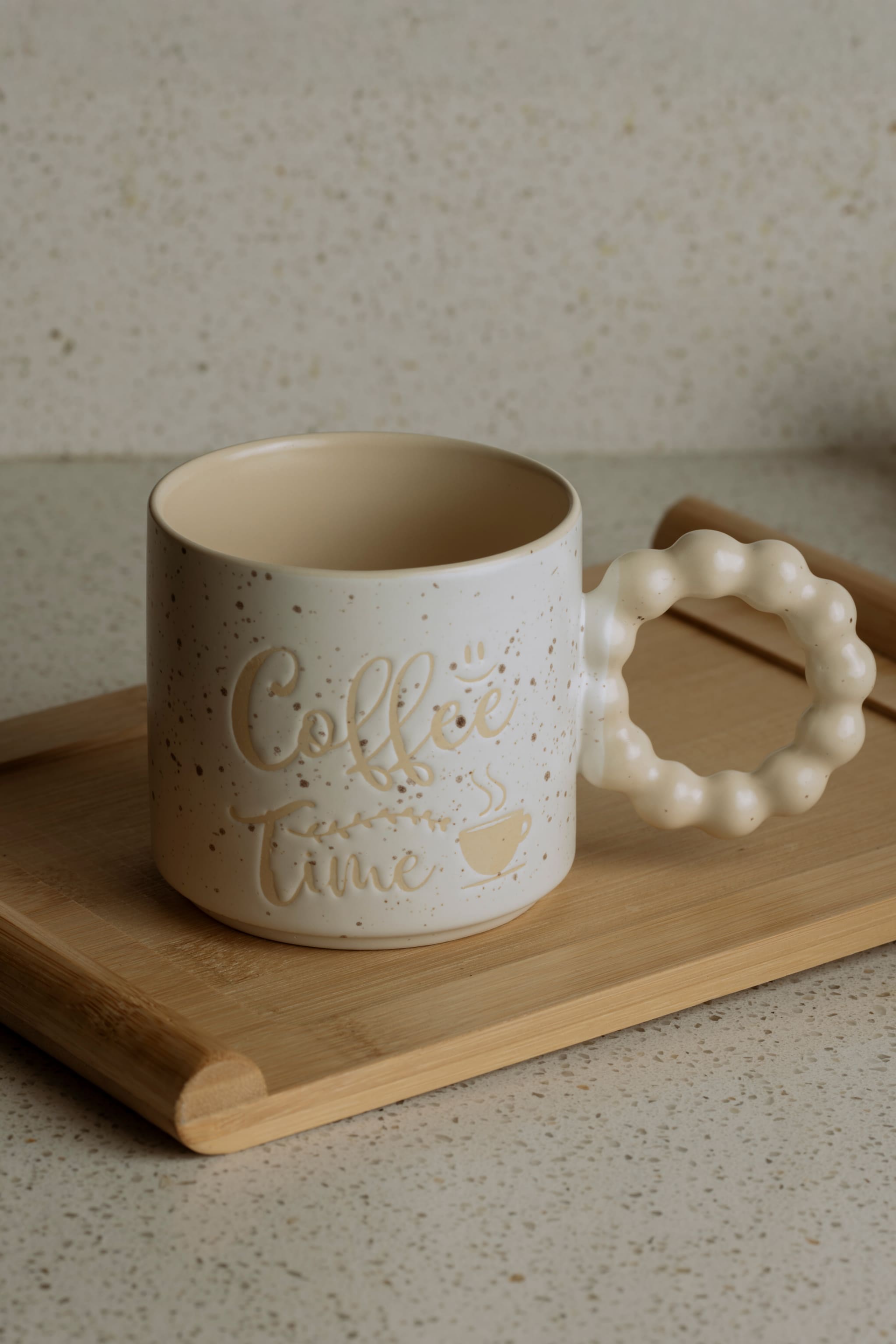 Coffee Time Mug-Beige 0