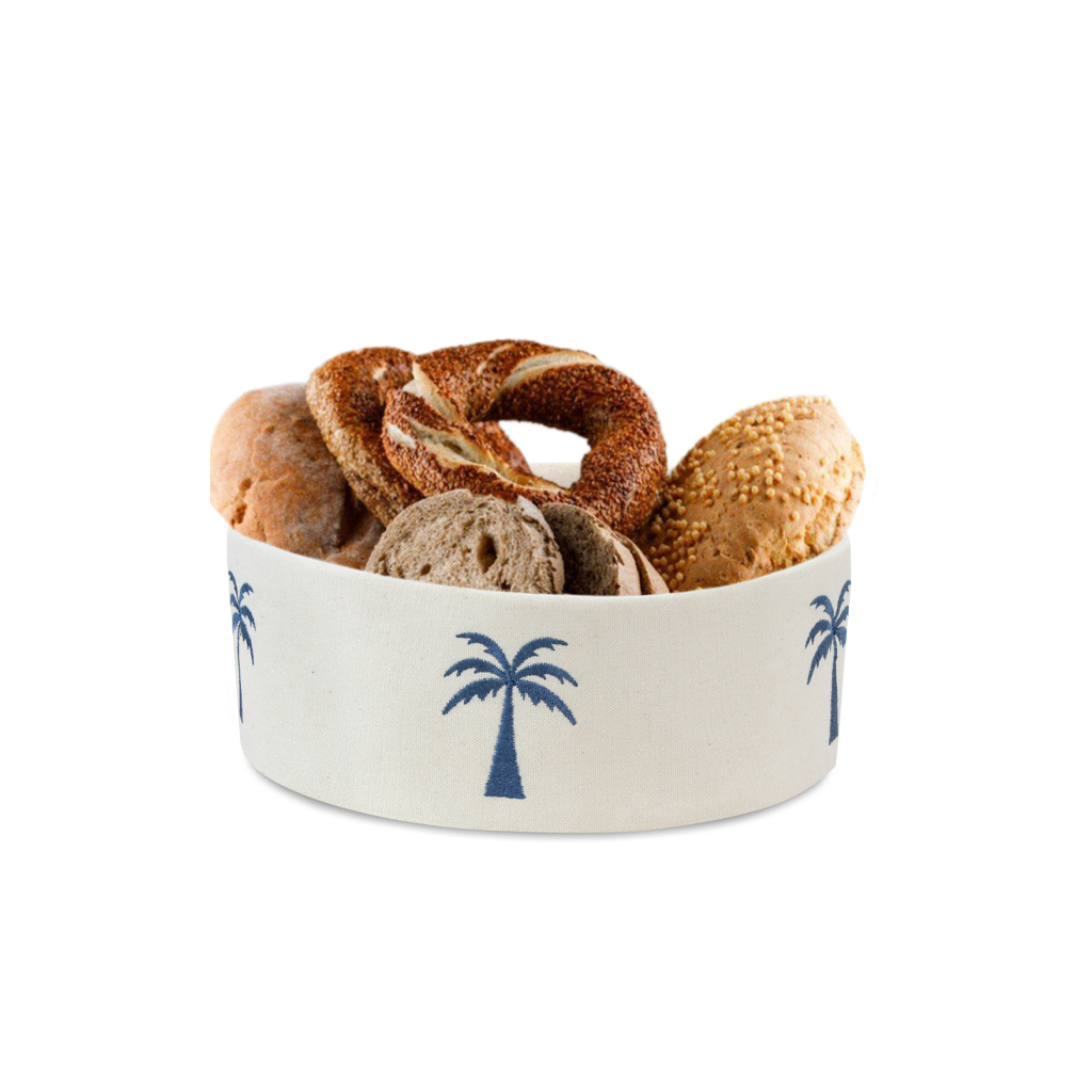 Blue Palm Breadbasket 0