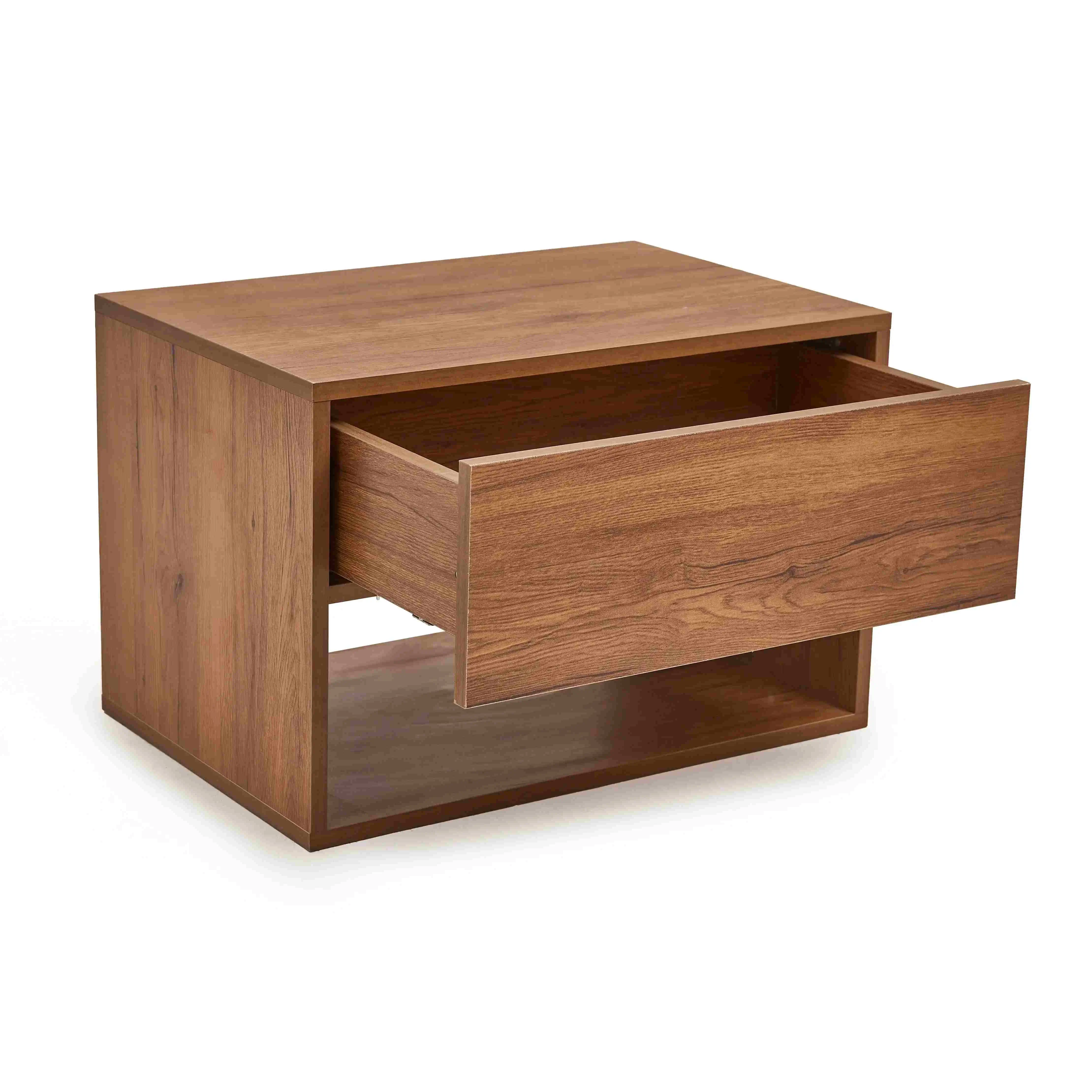 Taba Nightstand With Wide Drawer 4
